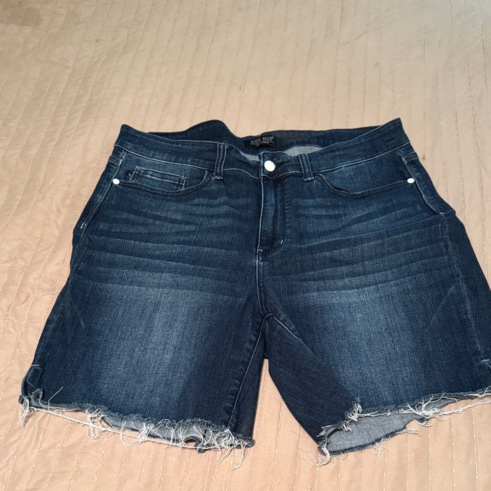 Judy Blue Indigo Denim Shorts